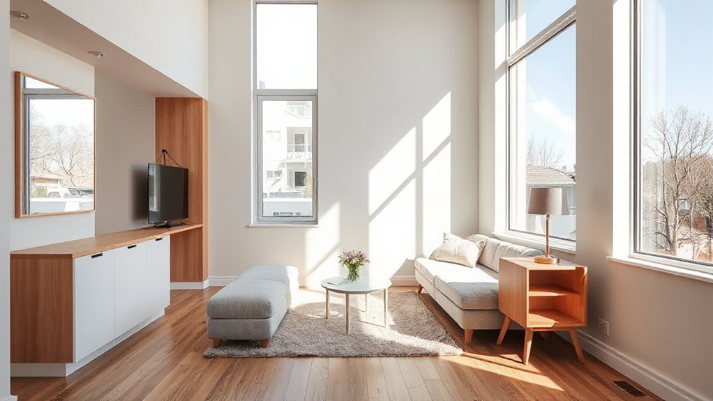 maximize natural light flow