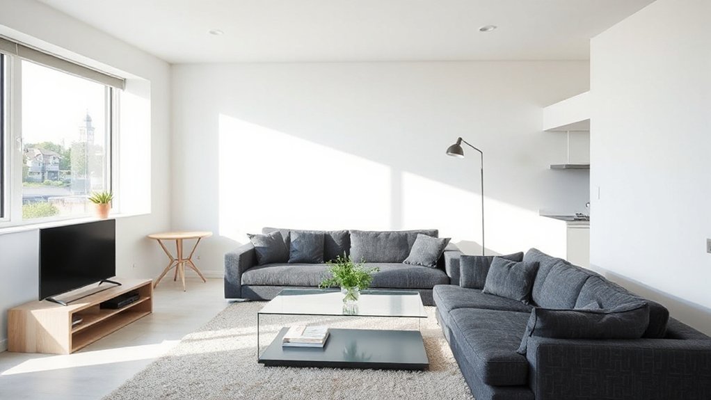 maximize space through staging