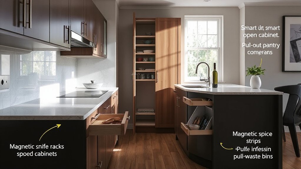 maximize vertical hidden storage