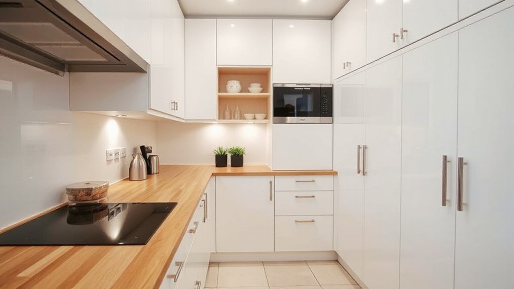 maximized corner storage efficiency