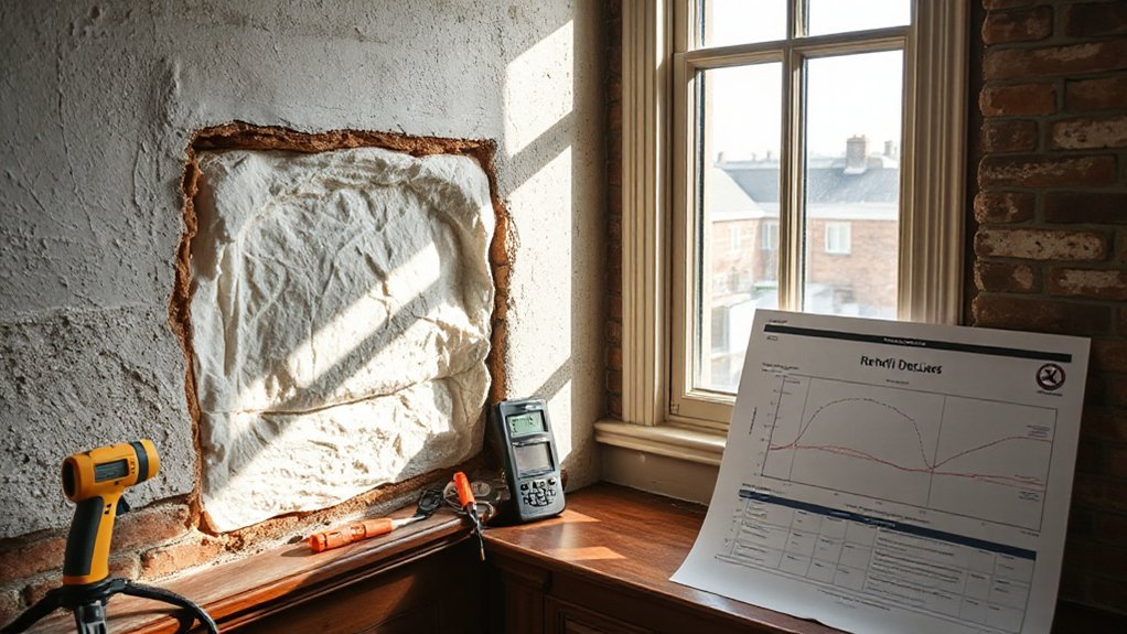 measuring heat loss improvements