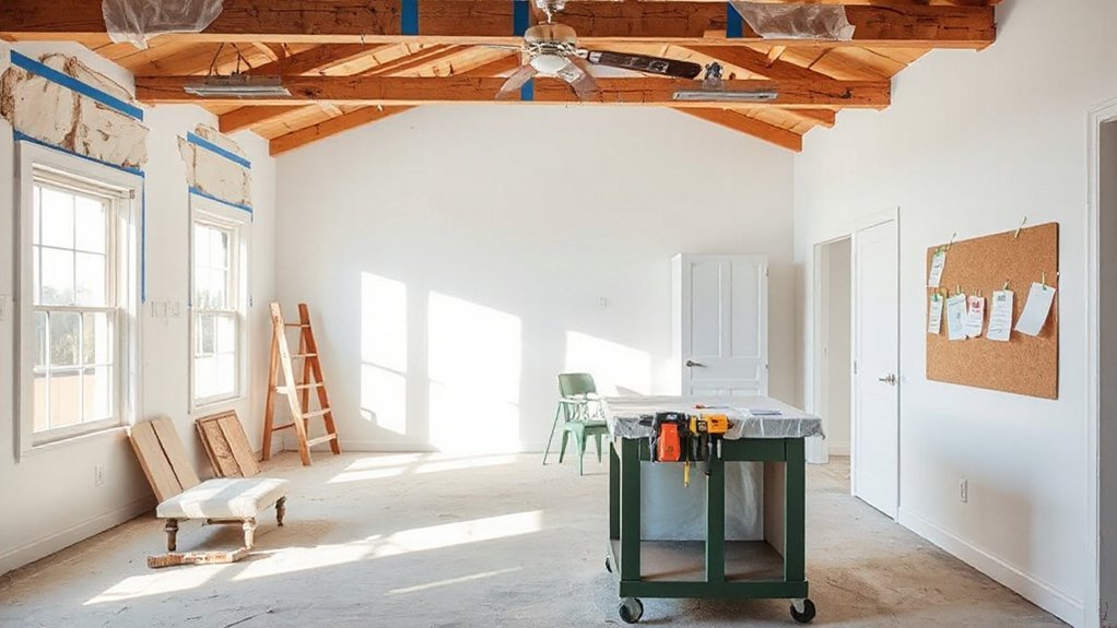 multi room renovation schedules