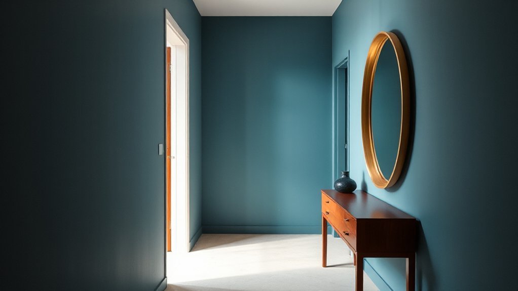 narrow corridor focal points