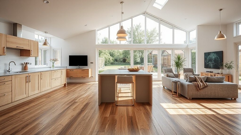 open plan layout planning