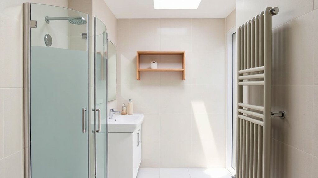 optimize compact bathroom layout