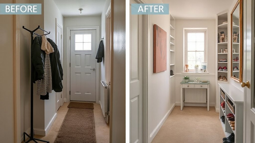 optimized clutter free hallway design