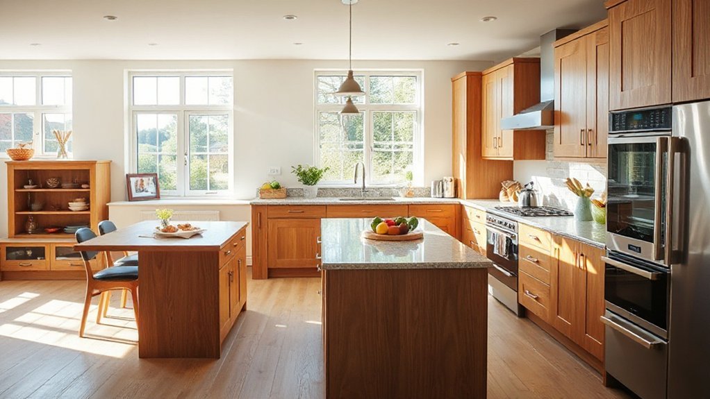 optimized family friendly kitchen layout