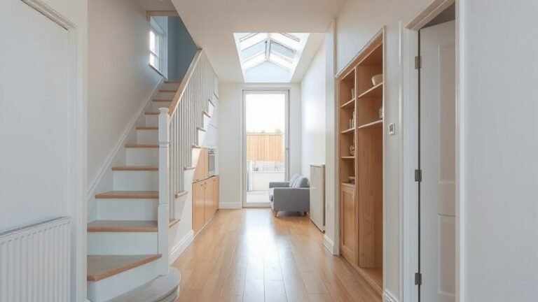 optimizing narrow house layouts