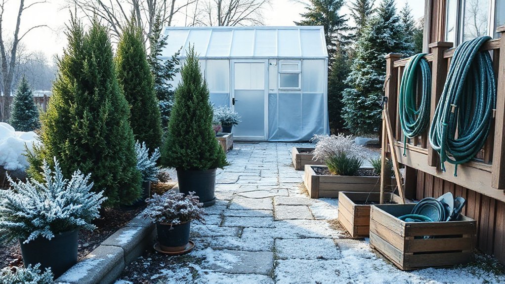 preparing gardens for winter