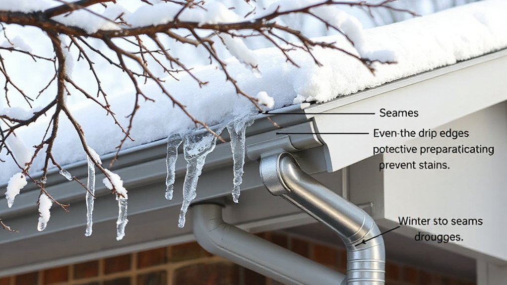 prevent ice dam formation