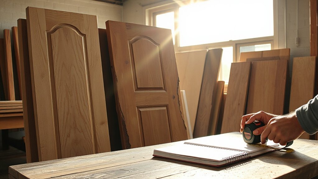 prioritize doors and finishes