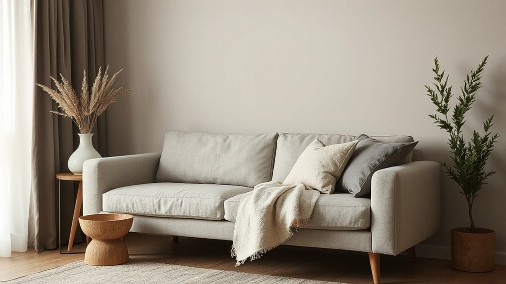 purposeful calm minimalist decor