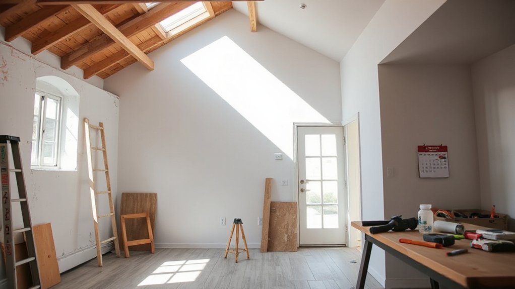 rental property renovation schedule