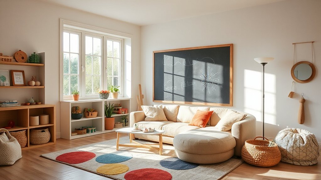 safe playful cozy space