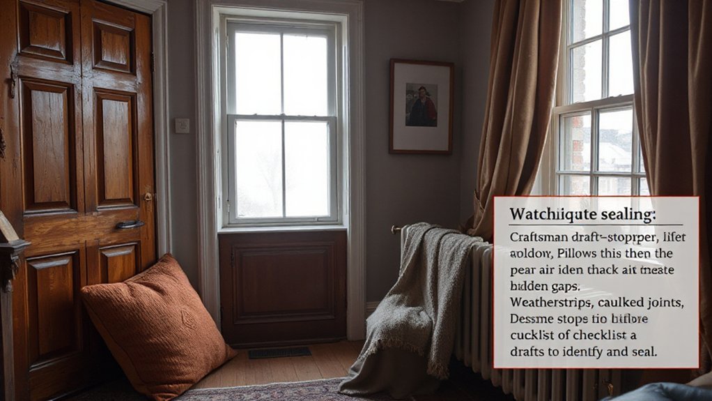 seal leaks around doors