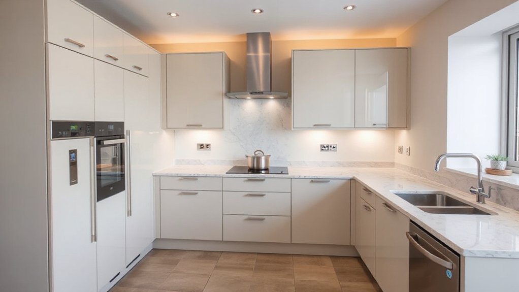 seamless integrated appliance design