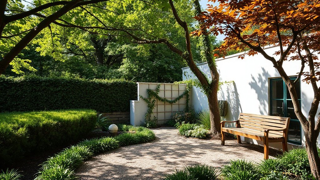 seasonal plant and shade