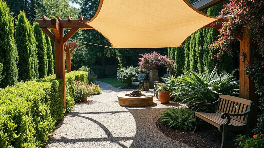 seasonal shade and shelter design
