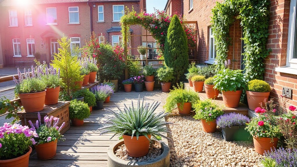 seasonal terrace planting strategies