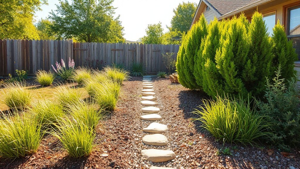 simple organized garden maintenance