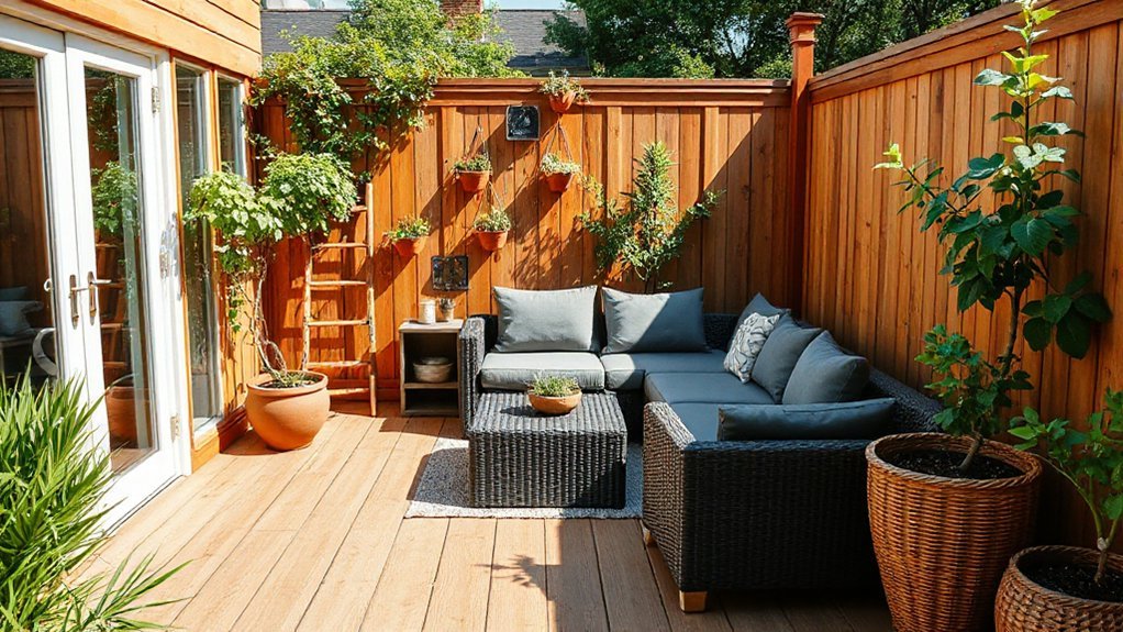small garden patio design