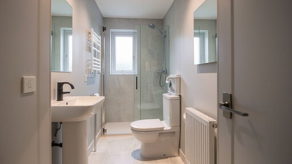 small narrow bathroom ideas
