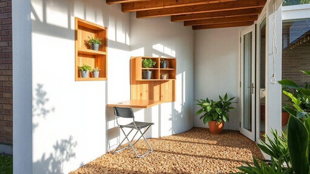 space saving foldable furniture