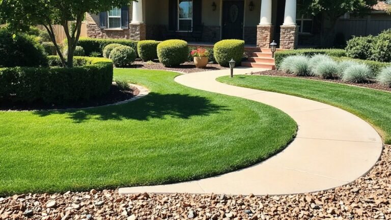 spacious front yard design ideas