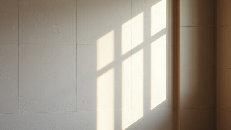 subtle wall textures enhance depth