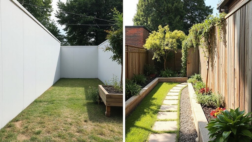 transforming narrow uk gardens