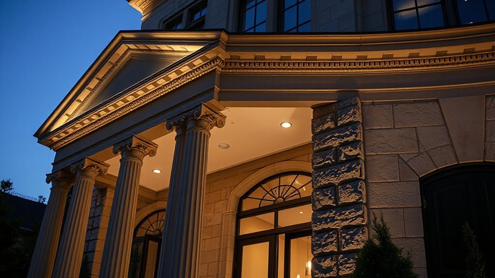 uniform facade lighting strategy