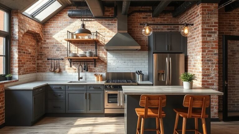 urban industrial kitchen design