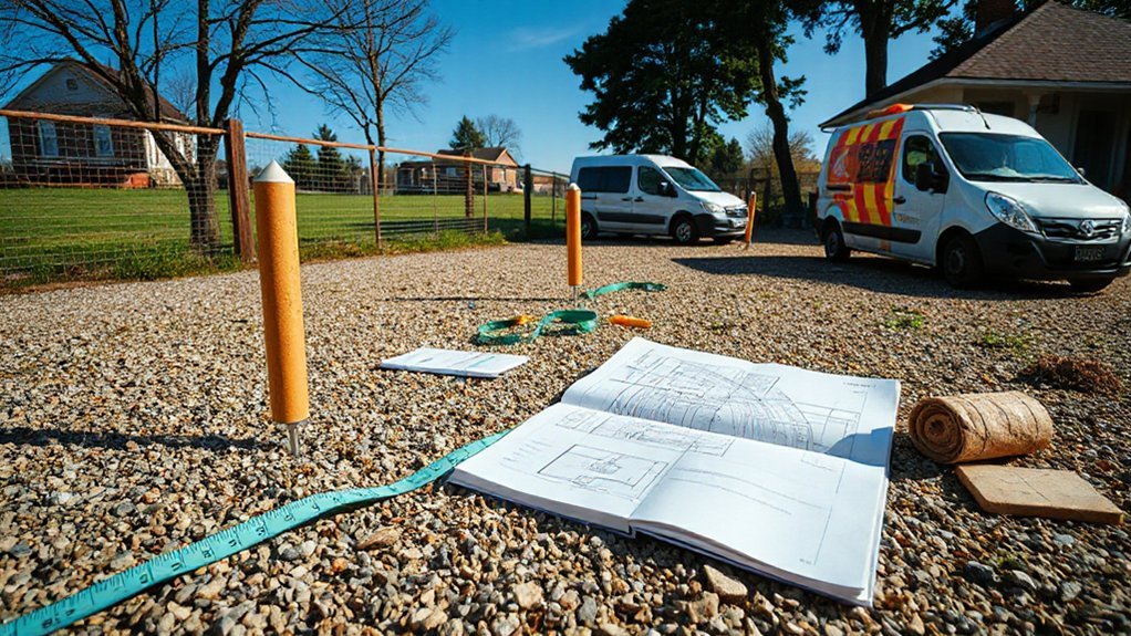 verify property boundaries and access