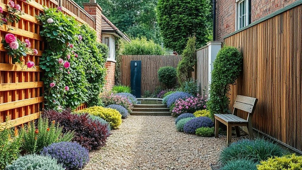 vertical elements create visual flow