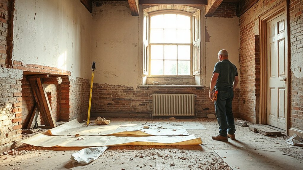 wall removal precautions