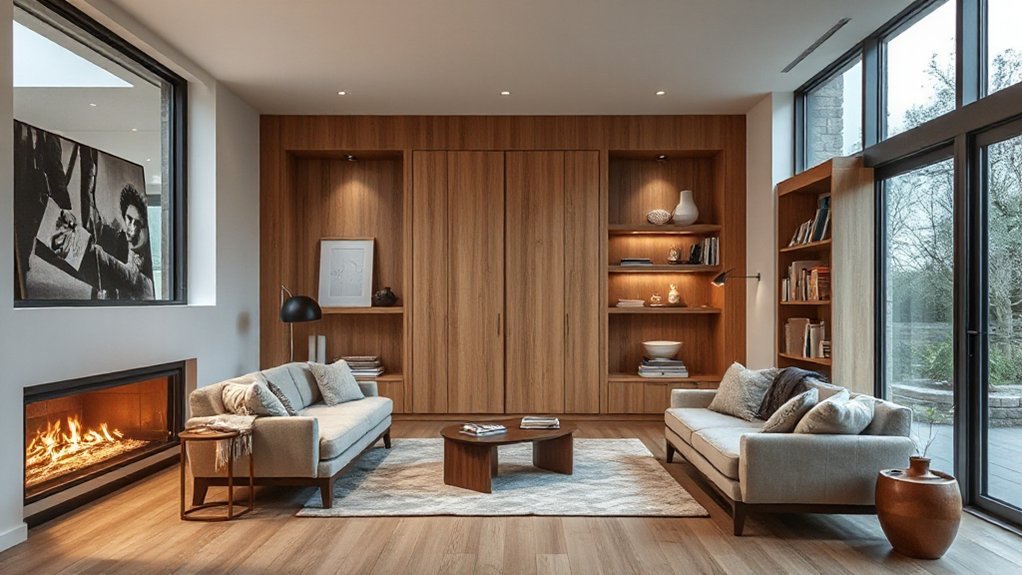 warm cozy minimalist design