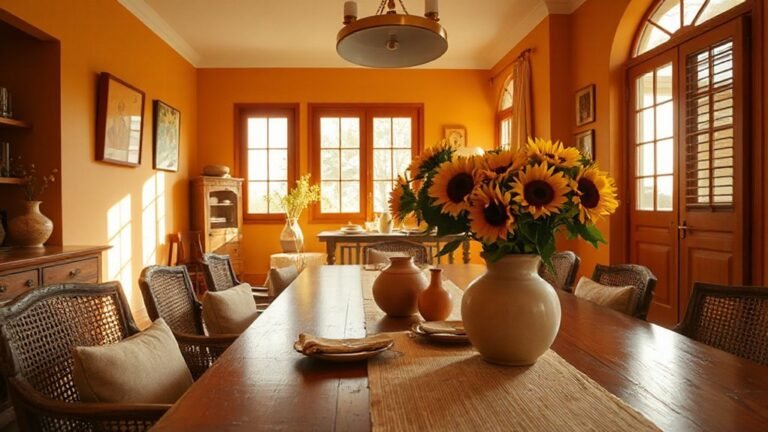 warm inviting color combinations