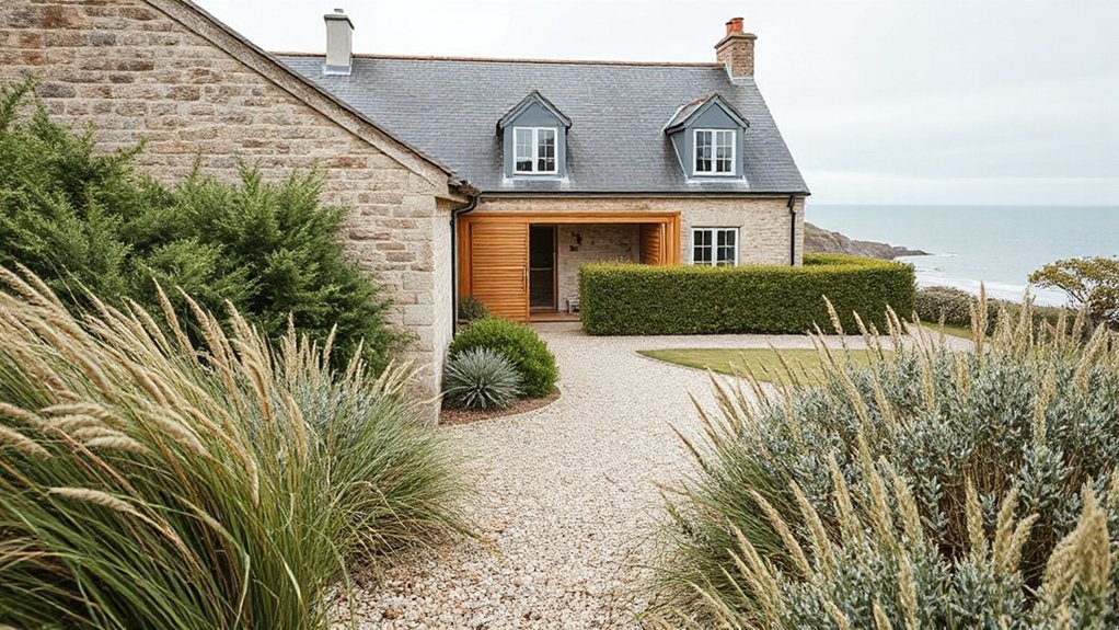 wind resistant coastal garden design