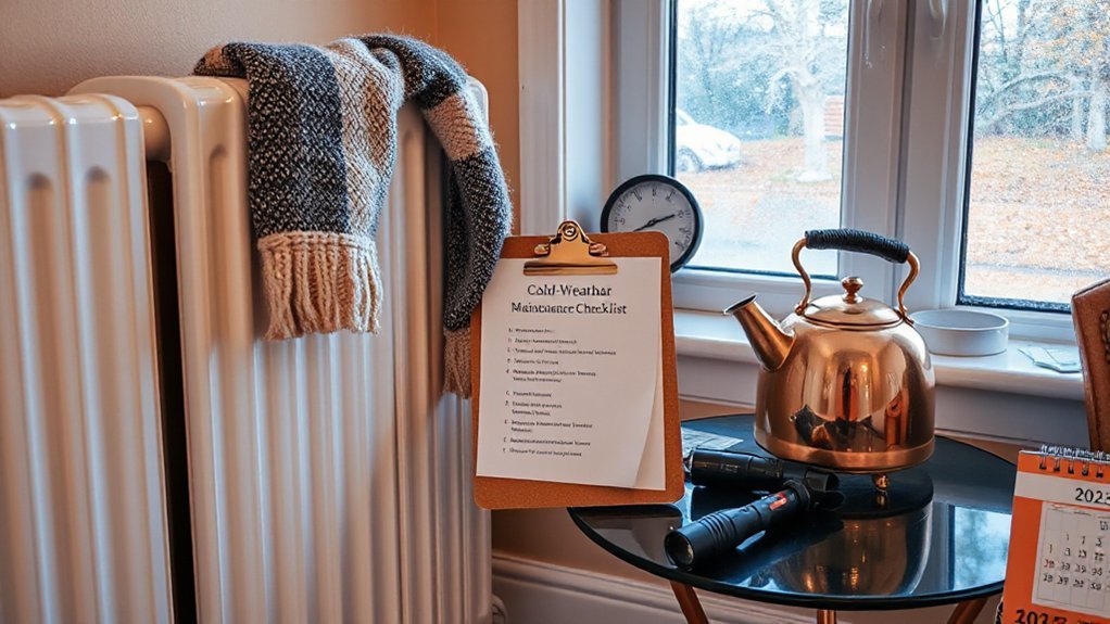 winter home maintenance checklist