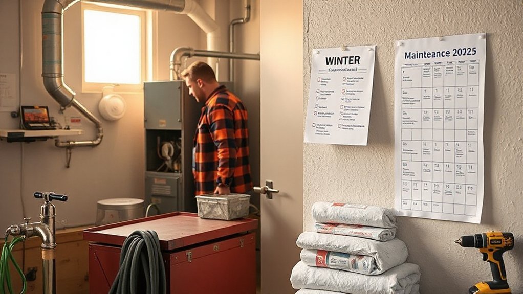 winter home maintenance schedule