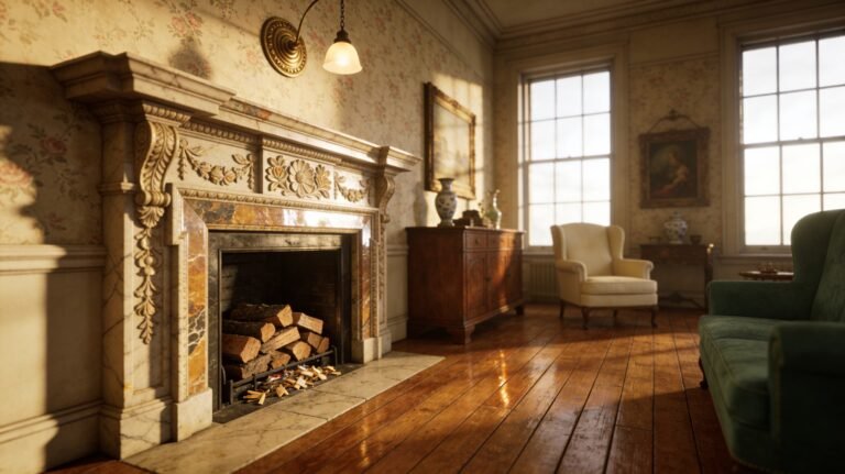 Reclaimed Building Materials antique fireplace