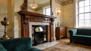 Reclaimed Building Materials antique fireplace