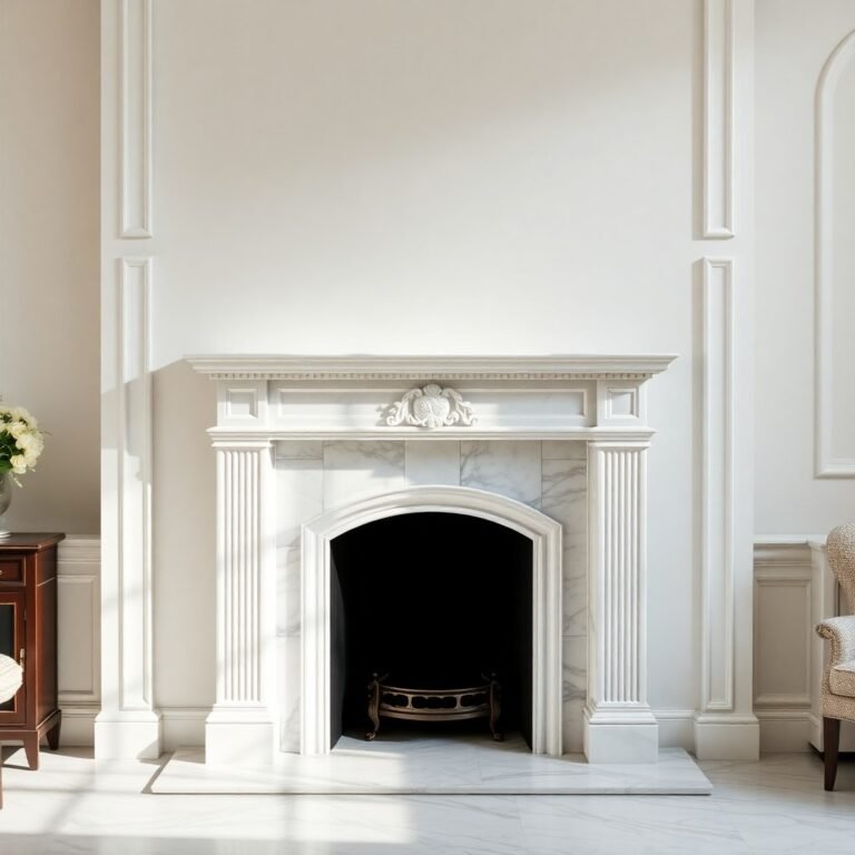 The Charm Of Restored Antique Fireplaces