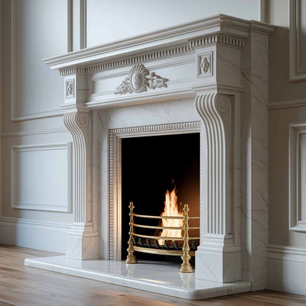 The Charm Of Restored Antique Fireplaces In Use